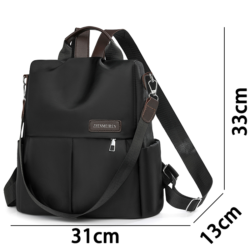 Sac à dos vintage en nylon pou - Travel Backpack Anti Theft avis et prix